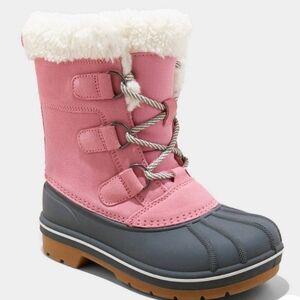Kids' Kit Winter Boots/Snow Boots - Cat & Jack Pink 4